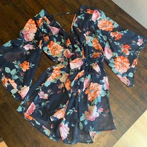 Floral  Romper
